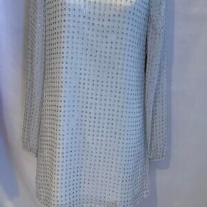 Bhldn anthropologie NWT Dress low back w/tie XS Women‎ Junior Sequin Party Dress